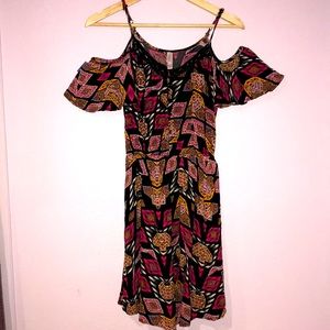 Off the shoulder dress